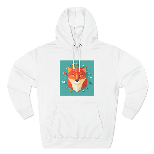 Three-Panel Fleece Hoodie